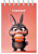 С0059-11 Блокнот А7  48л "Зайка-сластёна" на гребне