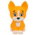 YF-KORGI Игрушка для ванны корги 10 см, в сетке, КАПИТОШКА в кор.2*240шт 371167