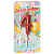 CC-129152-HB Свечи для торта цифра 4 красная металлик, блистер, с днем рождения ЧУДО ПРАЗДНИК в кор.8*16шт 398911