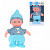 SY818 blue Кукла 20 см в синем костюмчике, ходит, повторяет фразы, бат.AAA*3шт. в компл.не вх., кор. 642092