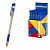 63112 Ручка шариковая ErichKrause ULTRA-30 Gold Stick&Grip Classic 0.7, Super Glide Technology, цвет чернил синий (в коробке по 50 шт.)